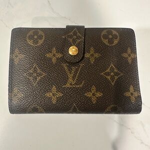 Louis Vuitton Dark Brown French Compact Wallet